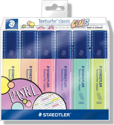 Immagine prodotto di STAEDTLER Textmarker Textsurfer clas 6St Etui