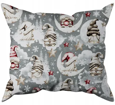 Produktbild von Nyks Kissenbezug Baumwolle 70x80cm Weihnachtlich 400Ssz