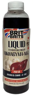 Immagine prodotto di BritBaits, liquido aromatizzato alaglio e fegato, 250 ml