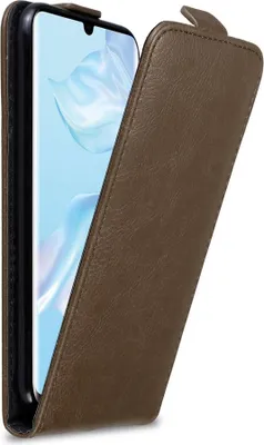 Immagine prodotto di Cadorabo custodia per Huawei P30 PRO copertura protettiva in marrone Custodia flip per telefono cellulare Custodia Cover