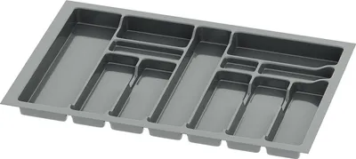 Image de Ustensiles de cuisine Organiseur de tiroir - Boîte de rangement pour la cuisine - Organiseur de tiroir 73 x 49 cm - 12 compartiments