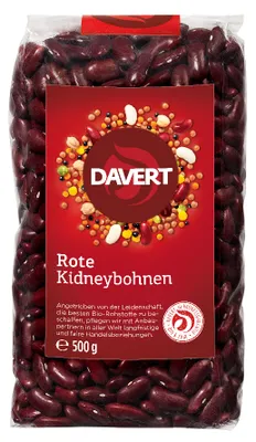 Produktbild von DAVERT Rote Kidneybohnen  500g