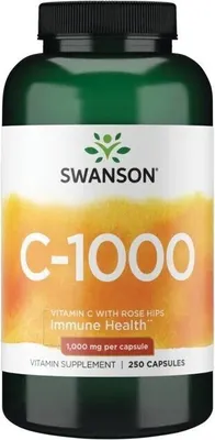 Obrázek produktu pro Vitamin C s šípky 1000 mg 250 kapslí Swanson Health Products