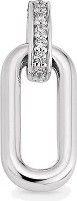 Produktbild von Orolino Anhänger 585/- Gold 1,7cm weiß Brillant 067340152