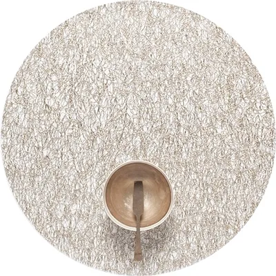 Immagine prodotto di Chilewich Metallic Lace, tovaglietta, oro, Ø 39 cm