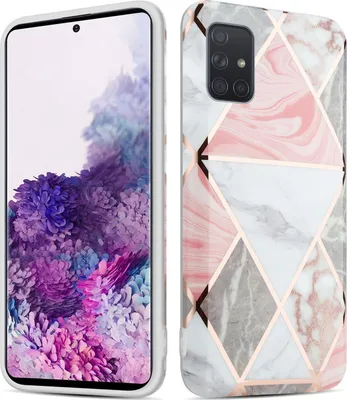 Produktbild von Cadorabo Schutzhülle für Samsung Galaxy A71 5G Hülle in Grau TPU Handyhülle Etui Case Cover