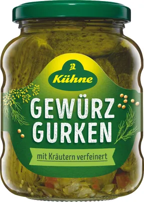 Zdjęcie produktu dla Korniszony Kühne Ausl.330g