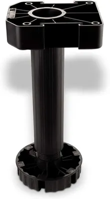 Produktbild von 4er Set Sockelfuß Höhe 200 mm Möbelfuß Stellfuß verstellbar