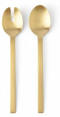 Produktbild von Goldfarbenes Salatbesteck