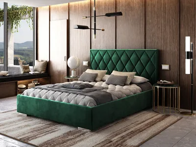 Obrázek produktu pro Čalouněná postel AZURRO 180x200 cm s kontejnerem Magic Velvet 2225