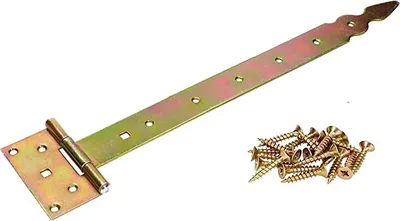 Zdjęcie produktu dla KOTARBAU® Zawias ozdobny 400 mm ocynkowany zólty