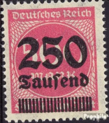 Produktbild von Briefmarken Deutsches Reich 1923 Mi 295  gestempelt Hochinflation