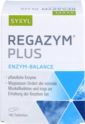 Zdjęcie produktu dla Tabletki SYXYL REGAZYM PLUS dla odżywczego wsparcia całego organizmu, 140 tabletek