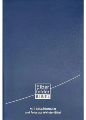 Produktbild von Elberfelder Bibel mit Erklärungen - Leder