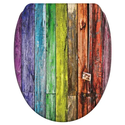Zdjęcie produktu dla Deska sedesowa SANILO® z mechanizmem soft-close Rainbow