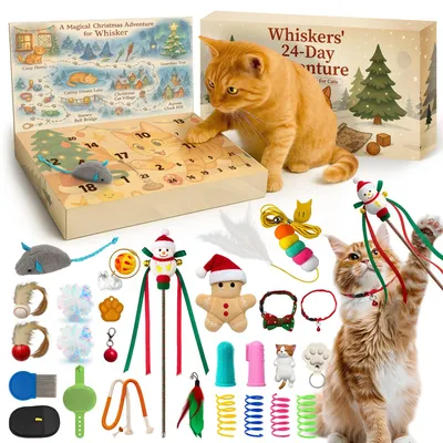 Productafbeelding van Kattenadventskalender met 24 Verrassingen