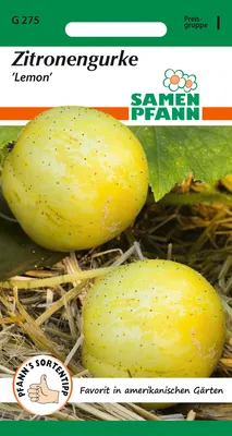 Artikelbild 1 von 'Zitronengurke Lemon' aus der Kategorie Zitronengurkensamen