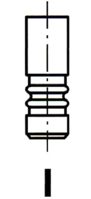 Produktbild von IPSA Auslassventil VL079300 für ALFA ROMEO für 145 (930) für 146 (930) 92 1mm
