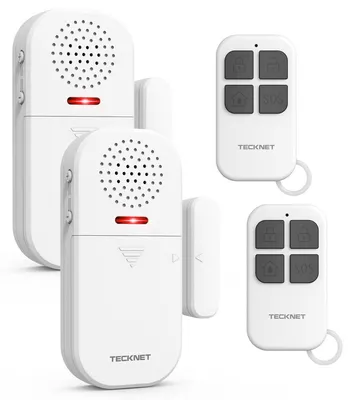 Zdjęcie produktu dla Alarm na drzwi i okien bezprzewodowy - 130 dB - alarm na okno z pilotem - 4 tryby alarmu - 2 szt.
