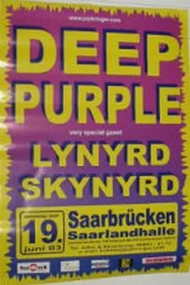 Image de Deep Purple - AFFICHE / POSTER - 59x80cm