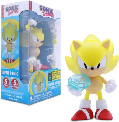 Immagine prodotto di Justtoys Sonic the hedgehog Super Sonic figura costruibile