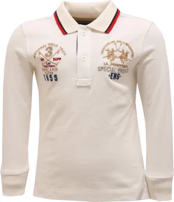 Immagine prodotto di 2291V polo bimbo LA MARTINA JUNIOR bianco white t-shirt polo boy kid