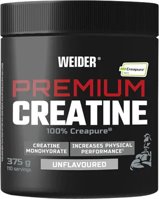 Produktbild von Weider Premium Creatine 100% Creapure (375g) Unflavoured - Kreatin - Creapure