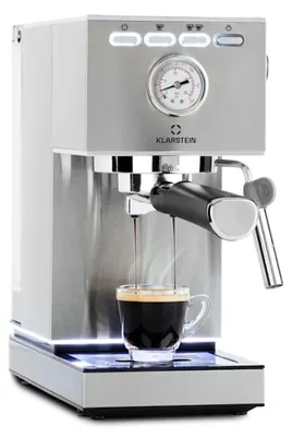 Image de Machine à expresso à porte-filtre - Argent - 1350 W - 1,4 litre - 20 bar