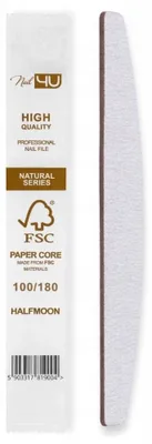 Image de Nail4U Lime à Ongles Naturel 100/180 Slim 100 pcs
