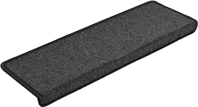 Immagine prodotto di Tappetini per scale 30 pz 65x21x4 cm Antracite Bordo rettangolare