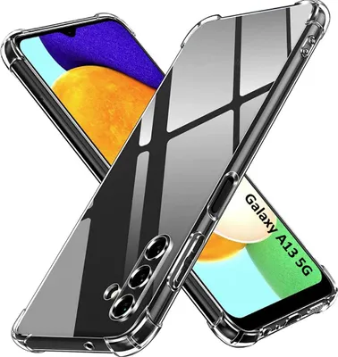 Zdjęcie produktu dla Etui do Samsung Galaxy A13 5G - odporne na wstrząsy, przezroczyste etui na telefon komórkowy, odporne na zarysowania, ultracienkie etui ochronne Phonillico®