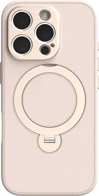 Produktbild von Moshi, Hülle iPhone 16 Pro Max mit MagSafe-Ring & Stand, Rosa