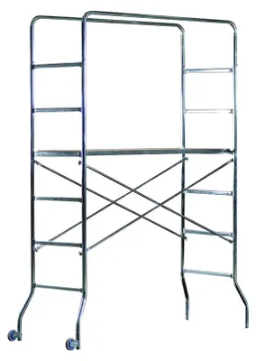 Immagine prodotto di Trabattello Supertrio In Acciaio Zincato - cm.169x65x218h. peso Kg.25