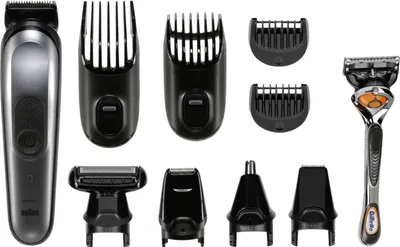 Produktbild von Braun 10-in-1-Trimmer MGK7221 Barttrimmer, Bodygrooming-Set und Haarschneider