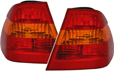 Produktbild von Rückleuchten Set für 3er BMW E46 Limo FACELIFT 9/01- Rücklichter ORANGE Gelb