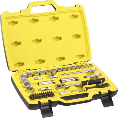 Zdjęcie produktu dla Zestaw nasadek Stanley 3/8" - 49 szt
