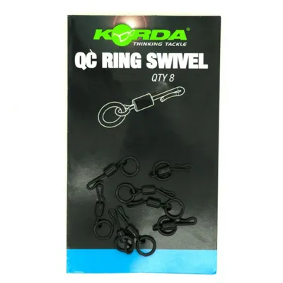 Produktbild von Korda Kwik Change Swivel - 10 Angelwirbel , Größe:8
