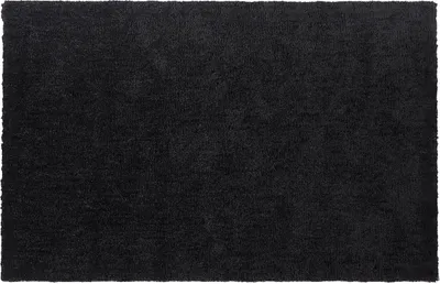 Zdjęcie produktu dla BELIANI Dywan czarny 200 x 300 cm gładki jednolity do salonu sypialni styl nowoczesny minimalistyczny