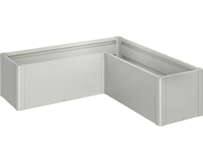 Obrázek produktu pro Vyvýšený záhon Biohort Belvedere Mini L150 plechový 152 x 152 x 45 cm šedý křemen metalický