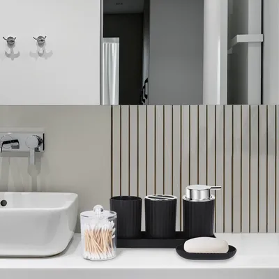 Immagine prodotto di Omgoods - Set di accessori da bagno, 8 pezzi