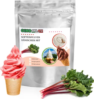 Immagine prodotto di Polvere per gelato soft danese al rabarbaro 100 kg