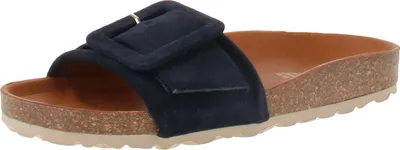Produktbild von Verbenas 3304020268 Reiko Velour - Damen Pantolette - Marino, Größe:40 EU