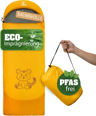 Produktbild von Kinderschlafsack für Kinder, baumwollgefüttert, Deckenschlafsack, für Camping