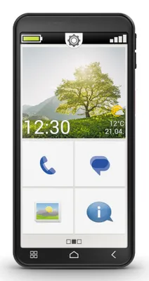 Produktbild von Emporia emporiaSMART.7mini, 13,8 cm (5.45"), 6 GB, 128 GB, 13 MP, Android 15, Schwarz