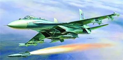 Productafbeelding van Modelbouwpakket vliegtuig 7295 – SU-27SM (schaal 1:72)