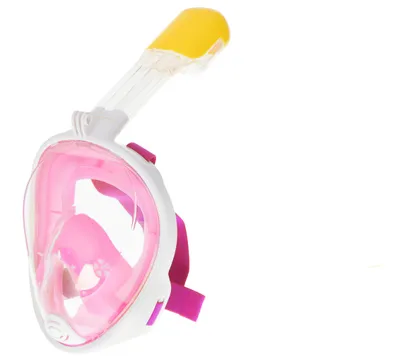 Productafbeelding van KIK Volledig gezichtsmasker voor snorkelen, roze, S/M