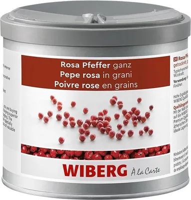 Produktbild von Wiberg-Rosa Pfeffer, getrocknet, ganz 160g
