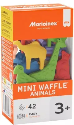 Produktbild von Mini-Waffelblöcke Tiere 42el 07436