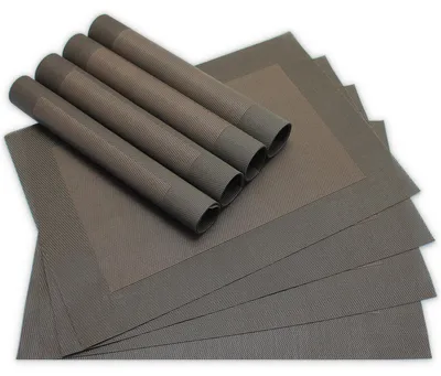 Produktbild von Tischsets BORDA 8er Set Braun als Tischuntersetzer