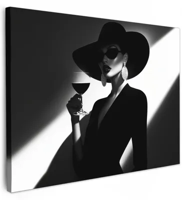 Image de MuchoWow©, tableau sur toile, 80x60 cm - Décoration murale pour le salon